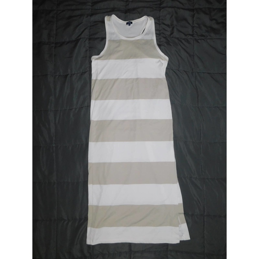 Splendid Women's Size: M Striped Maxi Tank Racerback Dress
